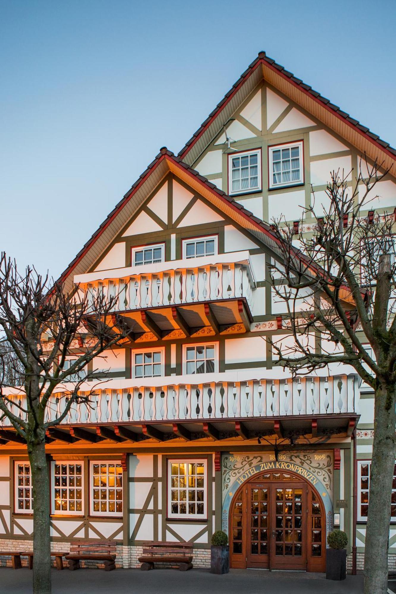 Hotel Der Kronprinz Fuhrbach Exterior foto